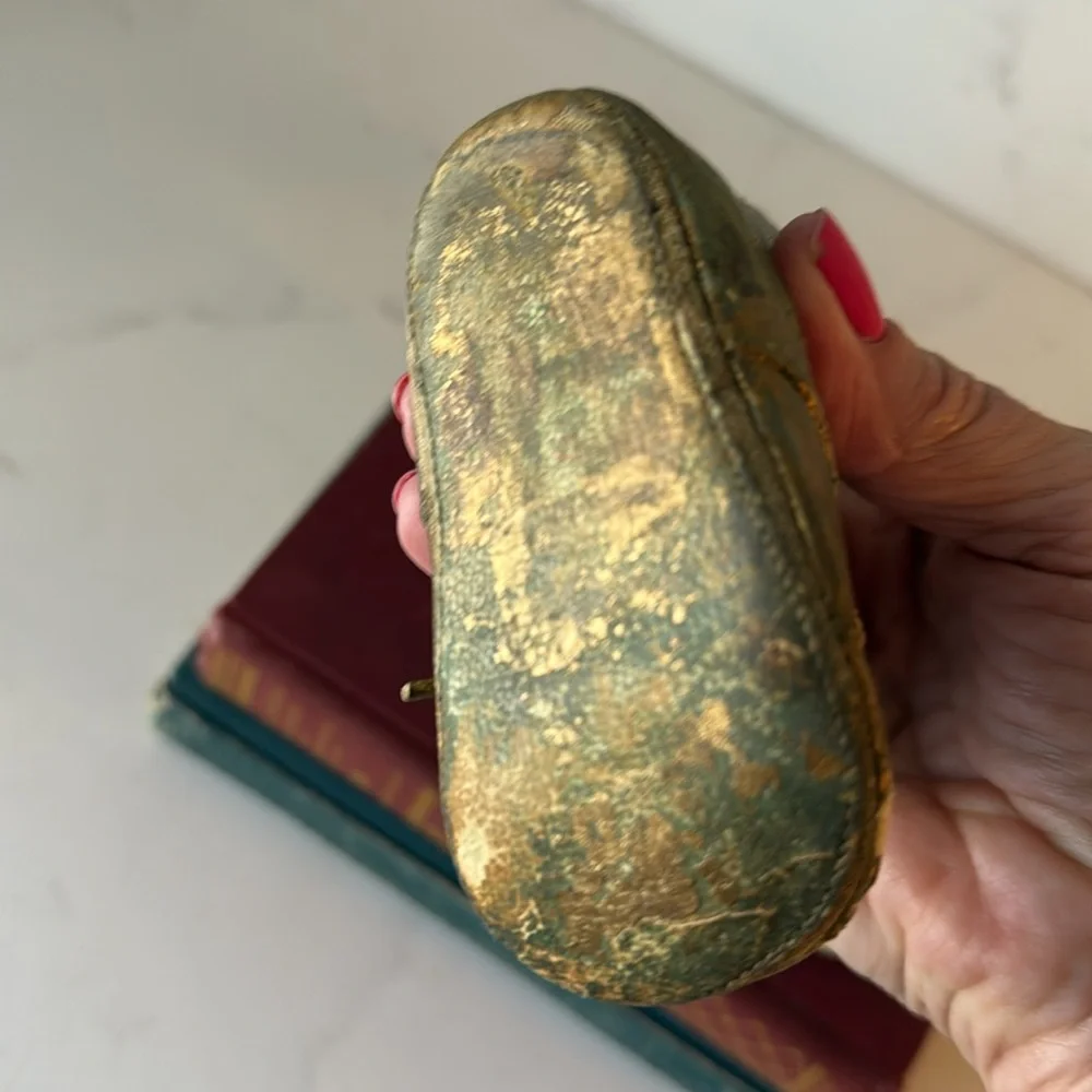 Vintage Bronzed Baby Shoes